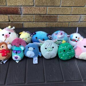LOT OF 12 Small Squishmallows